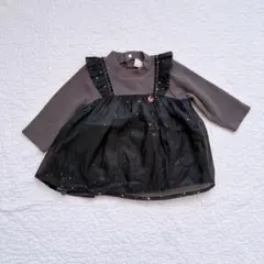 petit main プティマイン　ワンピース風ベビー用トップス