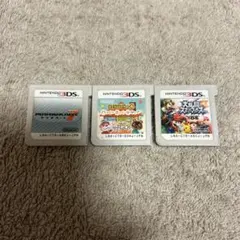 マリオカート7 どうぶつの森 大乱闘スマッシュブラザーズ 3本セット