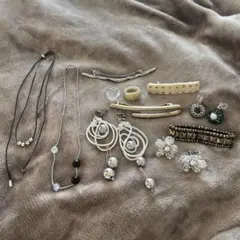 アクセサリーセット ネックレス イヤリング ヘアアクセサリー
