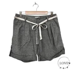 ★美品★ earth music&ecology ショートパンツ 無地 綿 k1