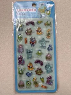 モンスターズインク ぷくぷくシール