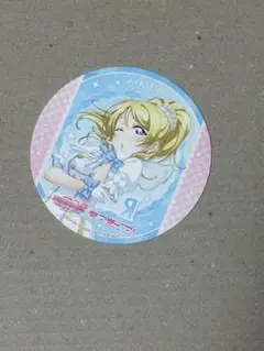 ラブライブ μ's 心斎橋 THEキャラカフェ 特典 コースター 絢瀬絵里