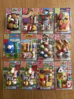 消しゴム まとめ売り 平成レトロ 食品サンプル ドラえもん レア