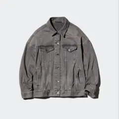 【新品タグ無】ユニクロ デニムオーバーサイズジャケット