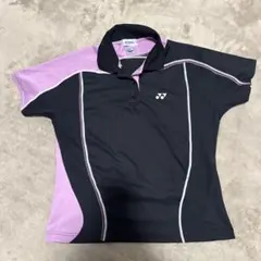 YONEX ポロシャツ 黒/紫【レディース】