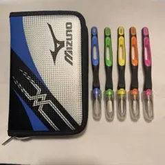 MIZUNO 彫刻刀セット 5本組 ケース付き