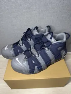 Nike Air More Uptempo グレー/ネイビー