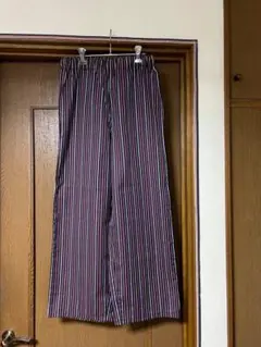 ワイドパンツ　ハンドメイド