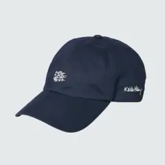 ｟匿名配送｠ユニクロ　キースヘリング　UVカットキャップ　ネイビー
