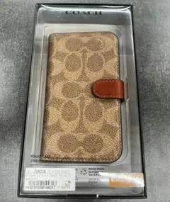 ⭐️正規品 COACHブックケース/ BroWn iPhone12mini ⭐️正規品 COACHブックケース/ BroWn iPhone12mini - メルカリ