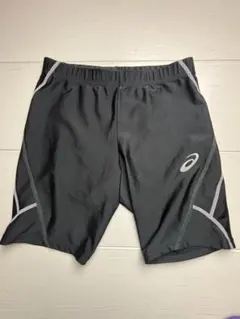 ASICS ランニングショーツ メンズ L ブラック 吸汗速乾 トレーニング