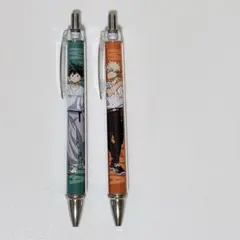 ヒロアカ ベースヤード 爆豪勝己 緑谷出久 ボールペン 僕のヒーローアカデミア