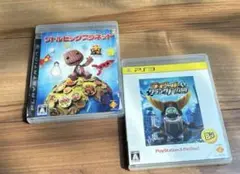 ps3 リトルビックプラネット　と　ラチェットアンドクランクフューチャー　2本