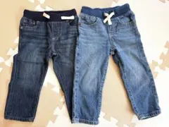 GAP デニムパンツ 2本セット 2years 美品