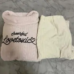 LOVETOXIC ラブトキシック パジャマ ルームウェア上下セット 160cm
