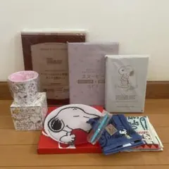 スヌーピー 付録など9点セット ☆大人のおしゃれ手帖身だしなみ7点セット含む☆