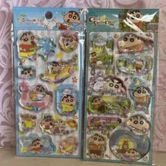 クレヨンしんちゃん ウォーターシール 2枚セット 【Lills19】10