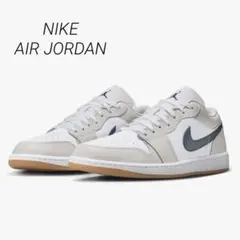 NIKE AIR JORDAN 1 LOW ホワイト ミッドナイトネイビーのサムネイル