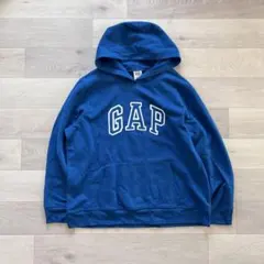 oldgap デカロゴ　ブルー　パーカー　y2k archive