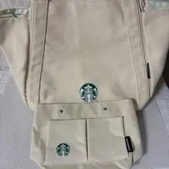 Starbucks トートバッグ バッグインバッグ　福袋2025 スタバのサムネイル