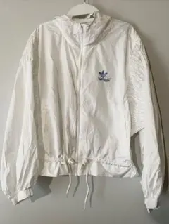 adidas originals ホワイト フード付き ブルゾンのサムネイル
