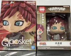 NARUTO 我愛羅 Qposket ゆらゆらヘッド フィギュアセット