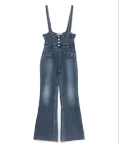ANDMARY Heart hip denim allinone - メルカリ