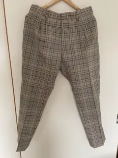 united arrows チェック柄 スラックス パンツのサムネイル