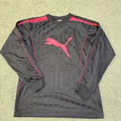 Puma ストライプデザイン ロングスリーブシャツ 160