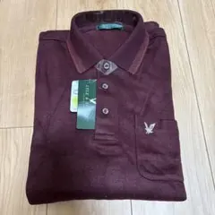 新品　LYLE&SCOTT メンズ　紳士 長袖　ポロシャツ　L