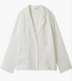 SNIDEL Sustainaシアーシャツジャケット IVR
