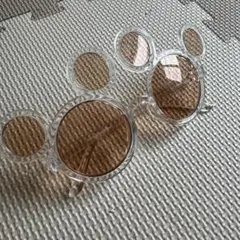 Disney ミッキー型サングラス ブラウンレンズ