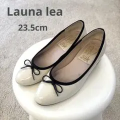 ラウナレア バレエシューズ フラットパンプス 3cmヒール　23.5cmのサムネイル