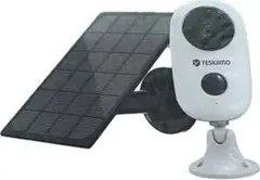 YESKAMO 防犯カメラ 2台 ソーラーパネル付き YESKAMO 防犯カメラ ソーラーパネル付き☆高品質 - メルカリ