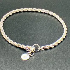 ティファニー TIFFANY ツイストロープ チェーン ブレスレット 細のサムネイル