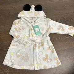 미키 미니가운 풀패턴 풀패턴 욕실복 (80-95cm)