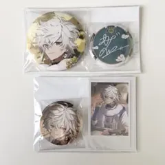 にじさんじ 叢雲カゲツ 誕生日 缶バッジ チェキ風カード セット