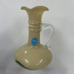 【未使用品】手づくりガラス フラワーベース 花瓶