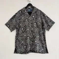 90s Polo Ralph Lauren Shirt CLAYTON 黒花柄 - メルカリ