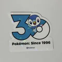 韓国限定　ポケモン　ポップアップ　30周年 ステッカー ポッチャマ 韓国限定 ポケモン ポップアップ 30周年 ステッカー シール ポッチャマ
