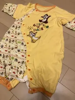 Disney チップとデール ベビー ロンパース 50-70