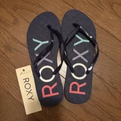 ROXY ビーチサンダル ネイビー 25cmのサムネイル