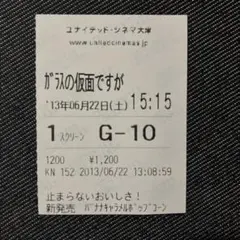 THE ALFEE 高見沢俊彦様‼️声優デビュー作品ガラスの仮面ですが チケット