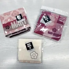タグ付き未使用✨️MARY QUANT マリクワ 花柄 タオルハンカチ デイジー柄