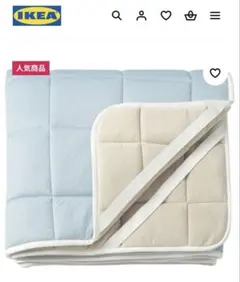 IKEA KEJSAROLVON マットレスプロテクター 90x200cmのサムネイル
