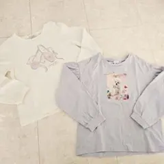 anyFAM 130サイズ 長袖カットソー 2点セット