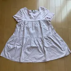 バーバリーブルーレーベル　クレストブリッジ カットソー ピンク