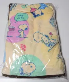 スヌーピー フランネル ブランケット 毛布