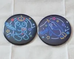 [送料込] ワイテルズ 缶バッジ 2点セット ヴィレヴァン ナカム きんとき