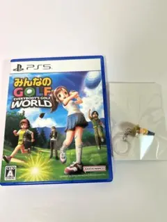 みんなのゴルフ　WORLD ps5 特典コード、フィギュア付き